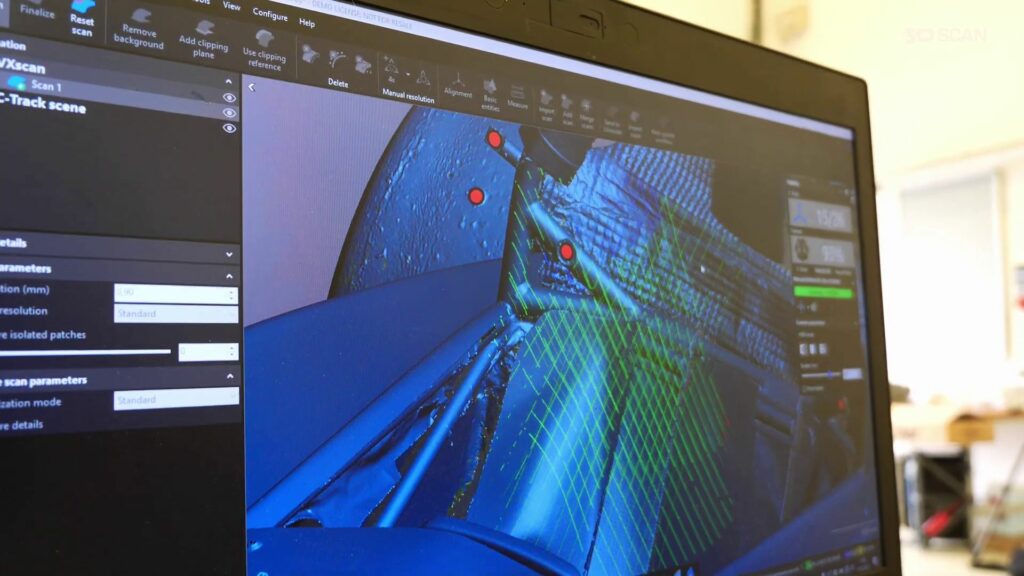 MetraSCAN BLACK - Skenování formule student